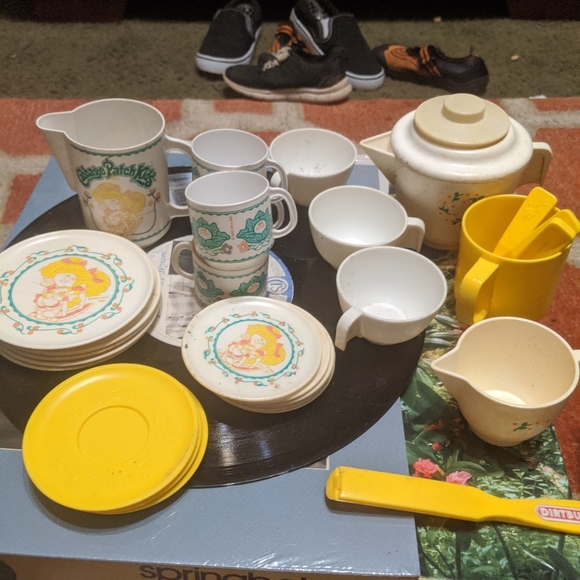 cabbage patch tea set